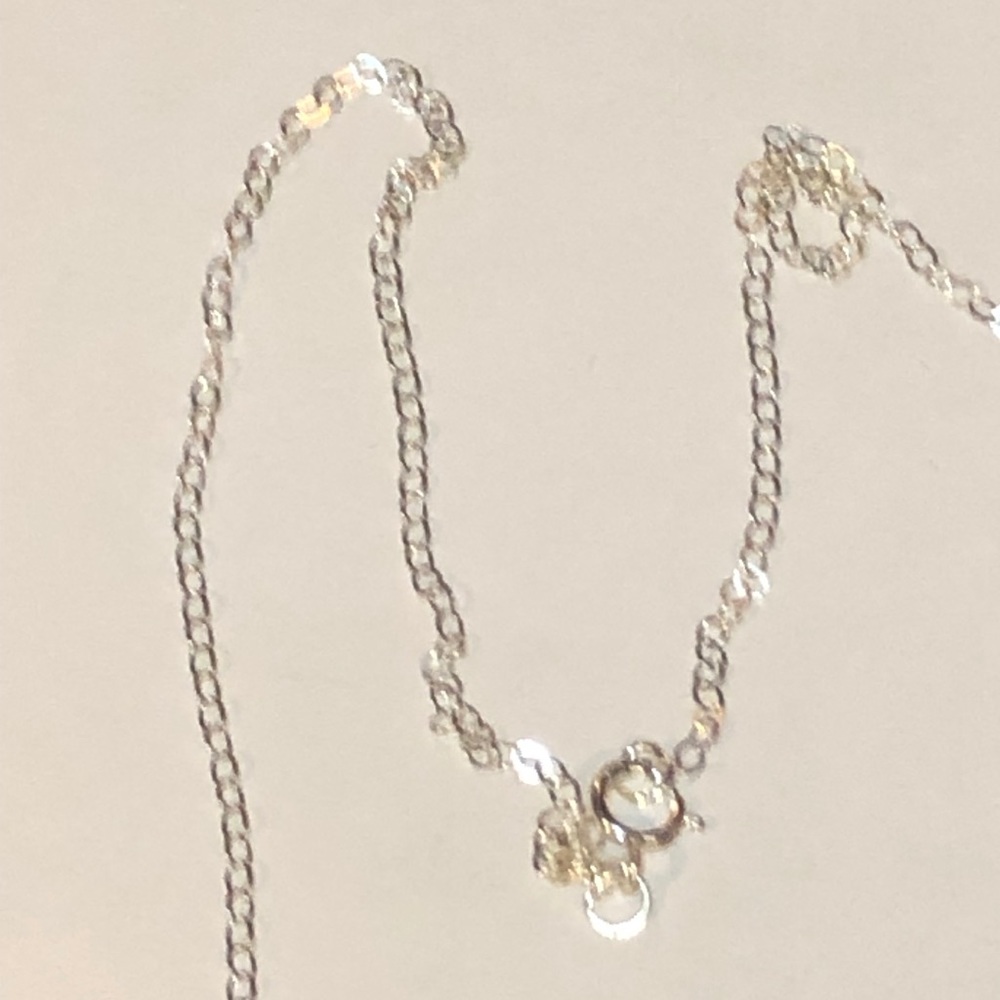 Delicate 925 Sterling Silver Rollo Link Chain - Picture 4 of 4